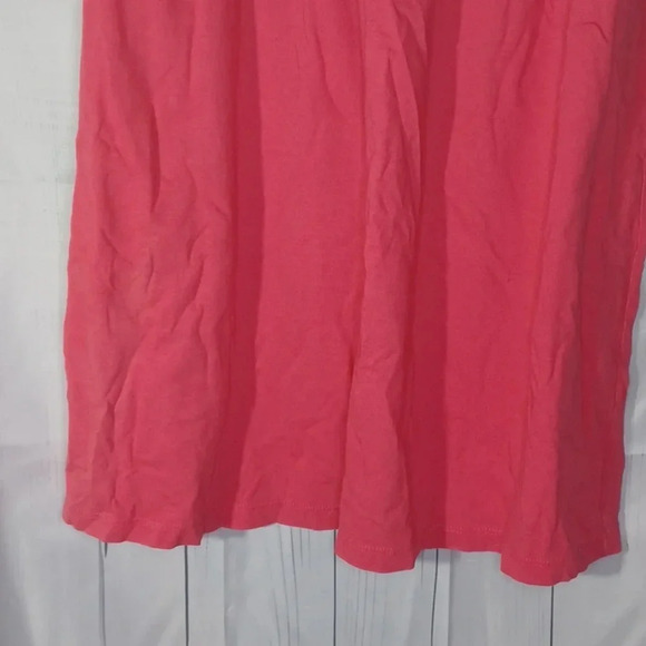 Loft coral pink sleeveless dress with tie back - Picture 4 of 6